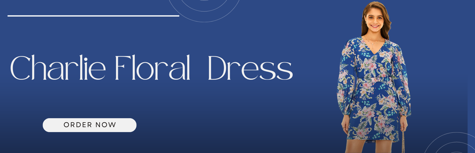 Fierce, floral, and totally YOU – Own the moment in the Charlie Floral Dress! - Pretty Pixie