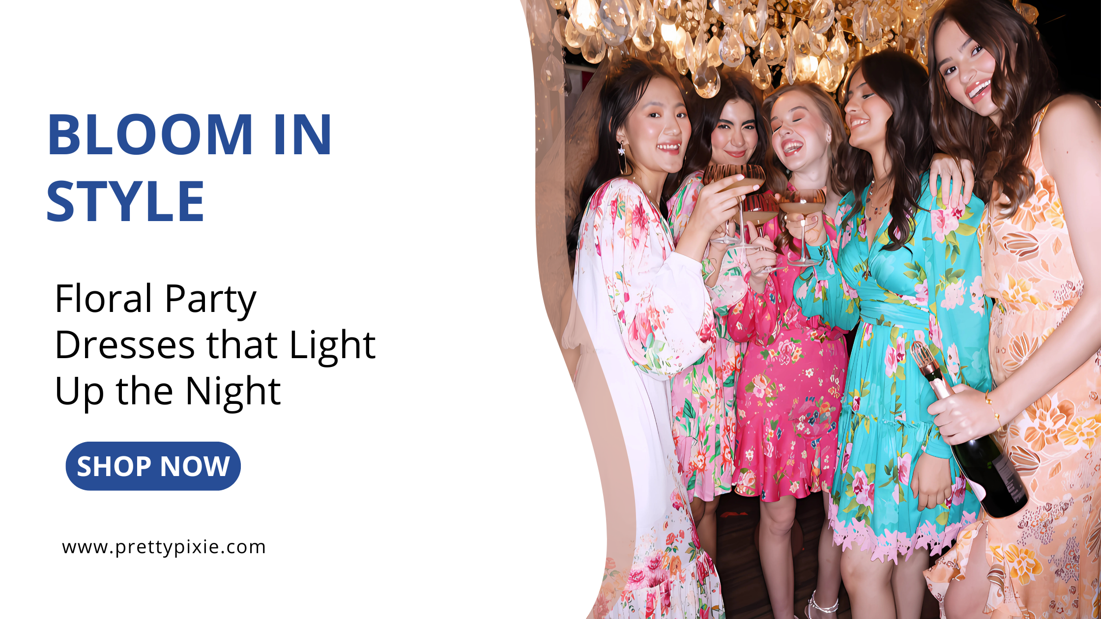 Floral Dresses - Pretty Pixie