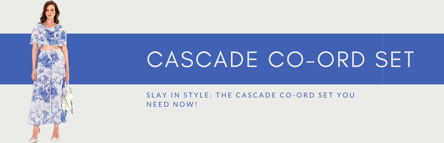 How to Style the Cascade Co-Ord Set – Bold, Beautiful & Effortless - Pretty Pixie