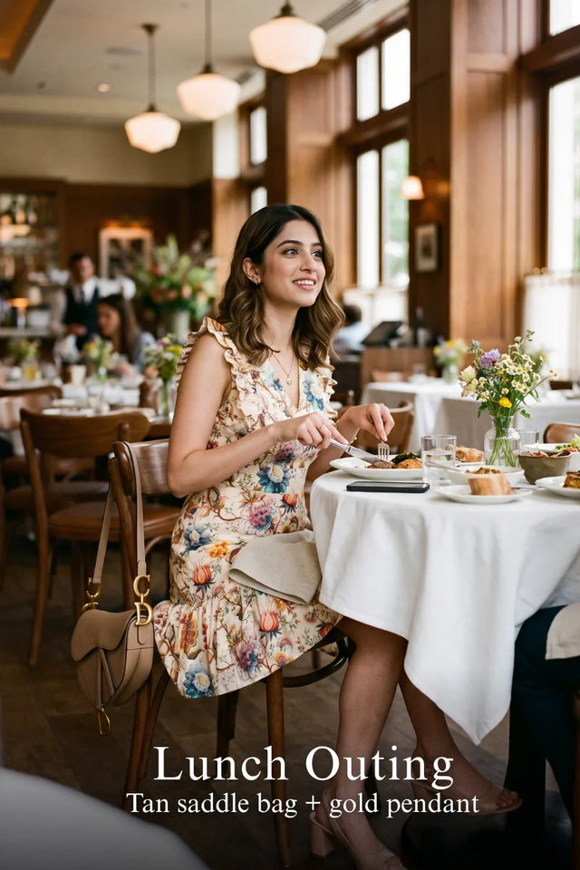 Ivory Floral Ruffle-Shoulder V-Neck Mini Dress — verified customer review photo