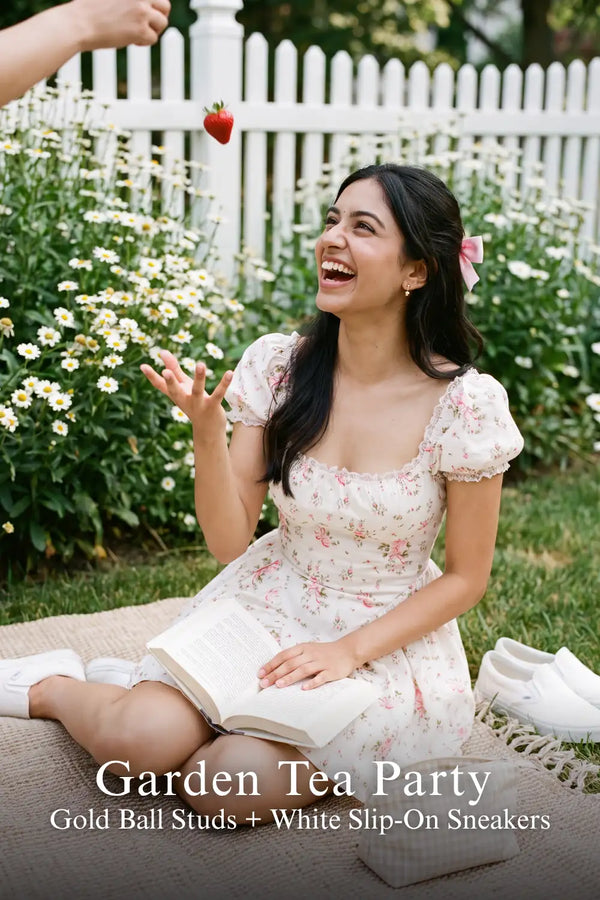 Ivory Puff-Sleeve Floral Mini Dress — view 3