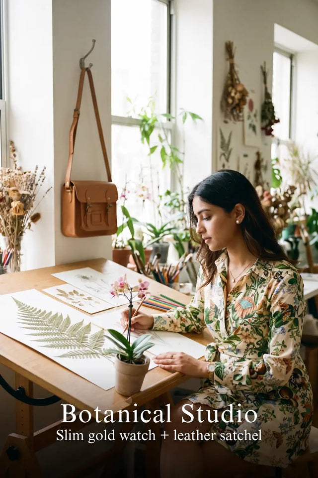 Tropical Ivory Floral Fauna Wrap Mini Cotton Dress — verified customer review photo