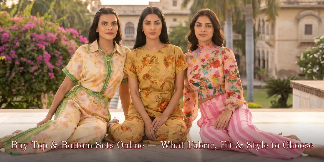Buy Top & Bottom Co-ord Sets Online