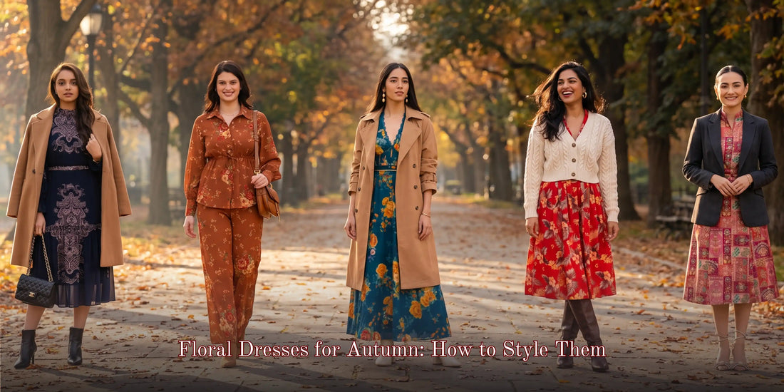 Floral Dresses for Autumn: How to Style Them
