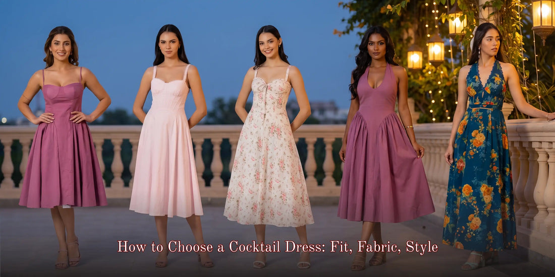 How to Choose a Cocktail Dress: Fit, Fabric, Style