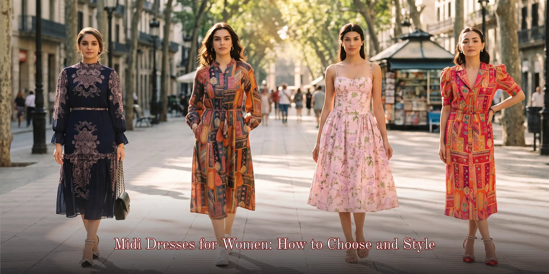 Midi Dresses for Women: How to Choose and Style