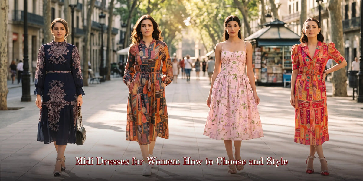 Midi Dresses for Women: How to Choose and Style