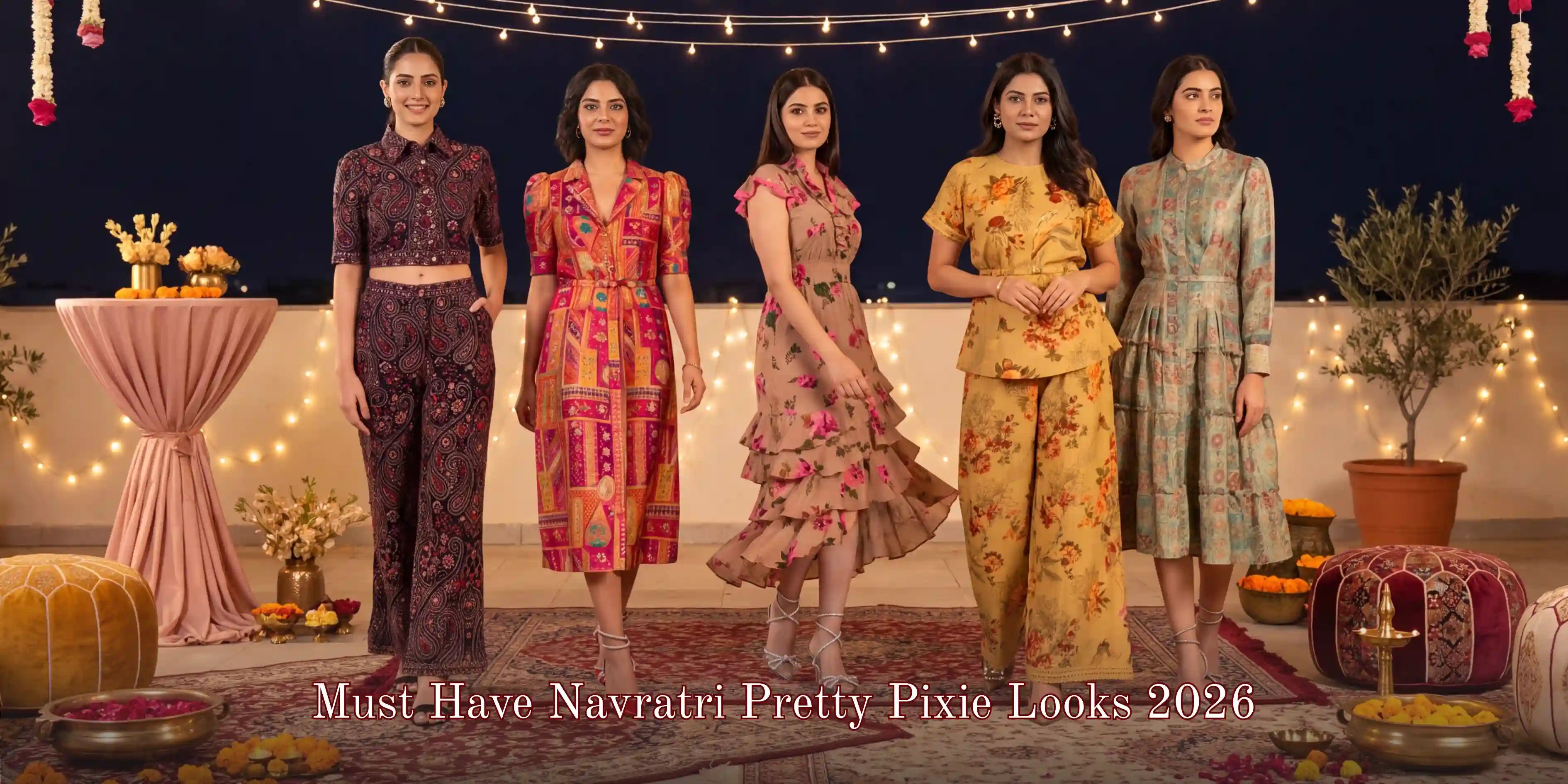 Navratri Western Looks: Dresses In Garba Colors