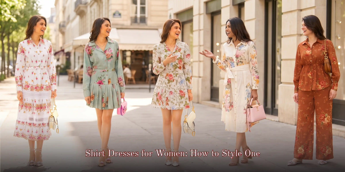 Shirt Dresses for Women: How to Style One