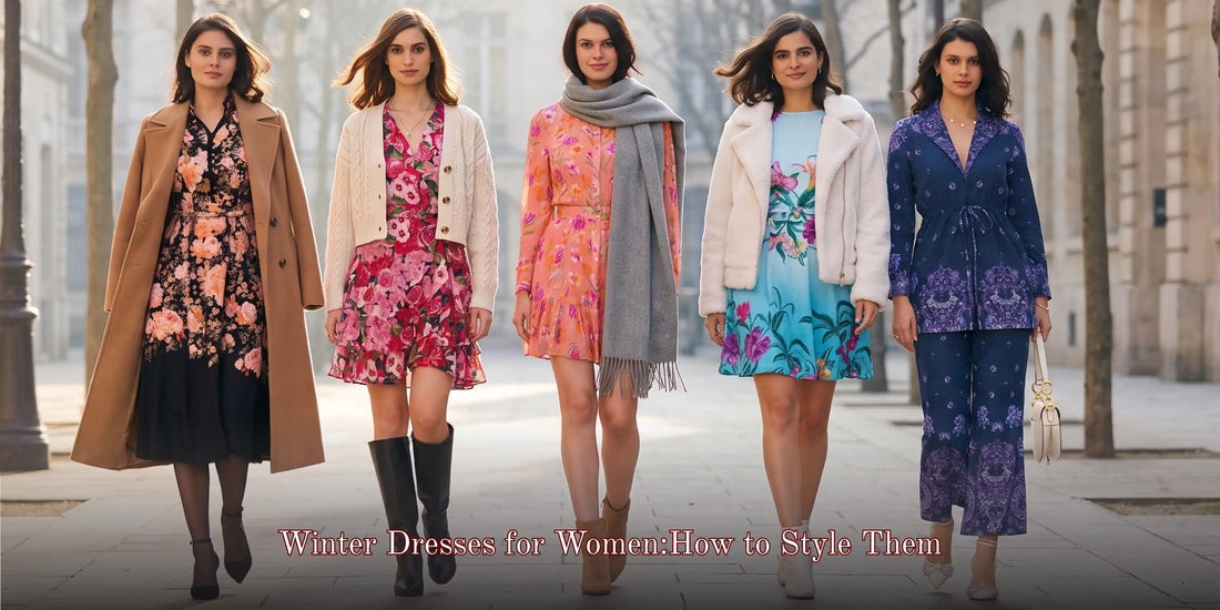 Winter Dresses for Women: How to Style Them