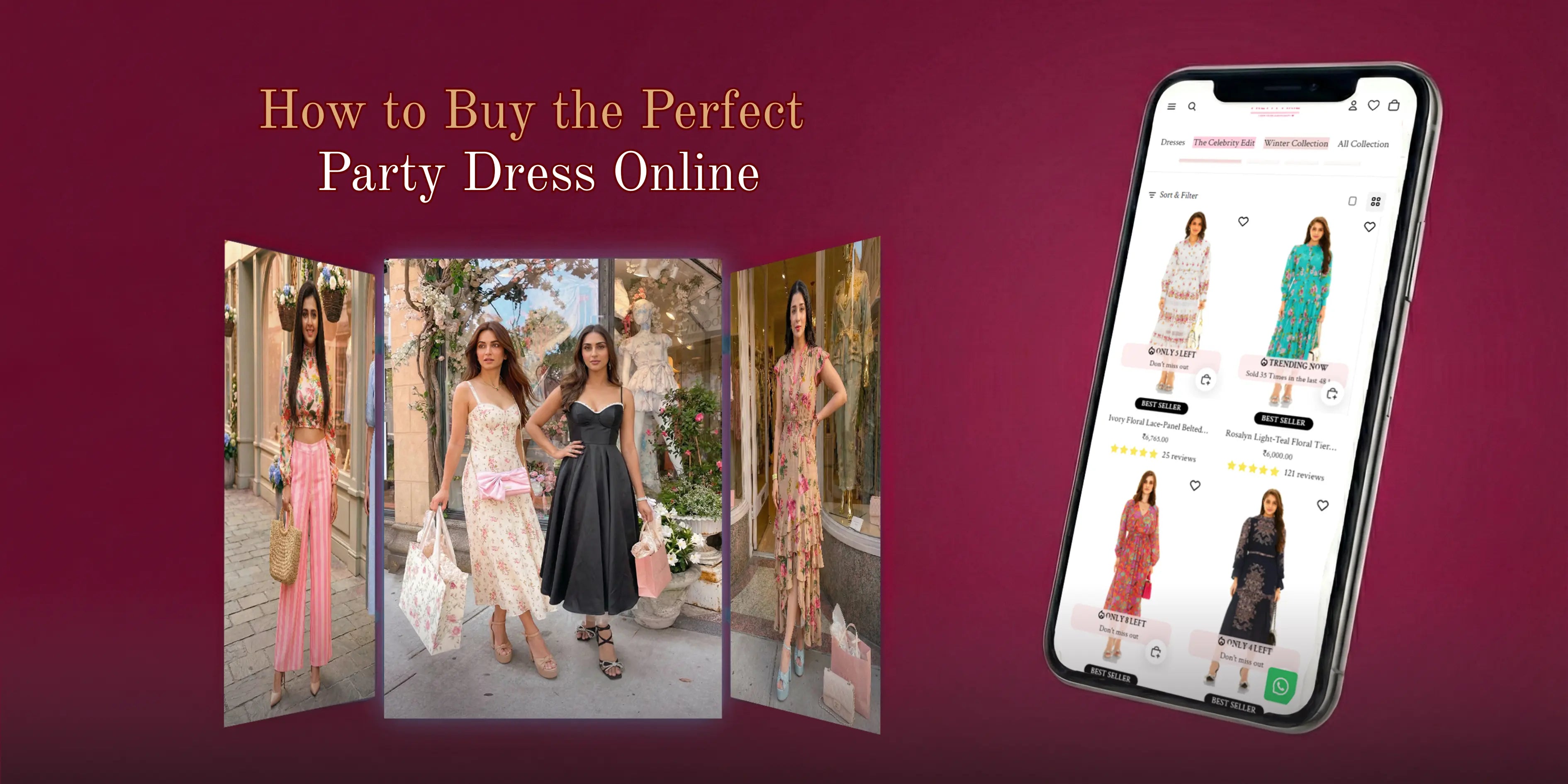 How to Buy the Perfect Party Dress Online