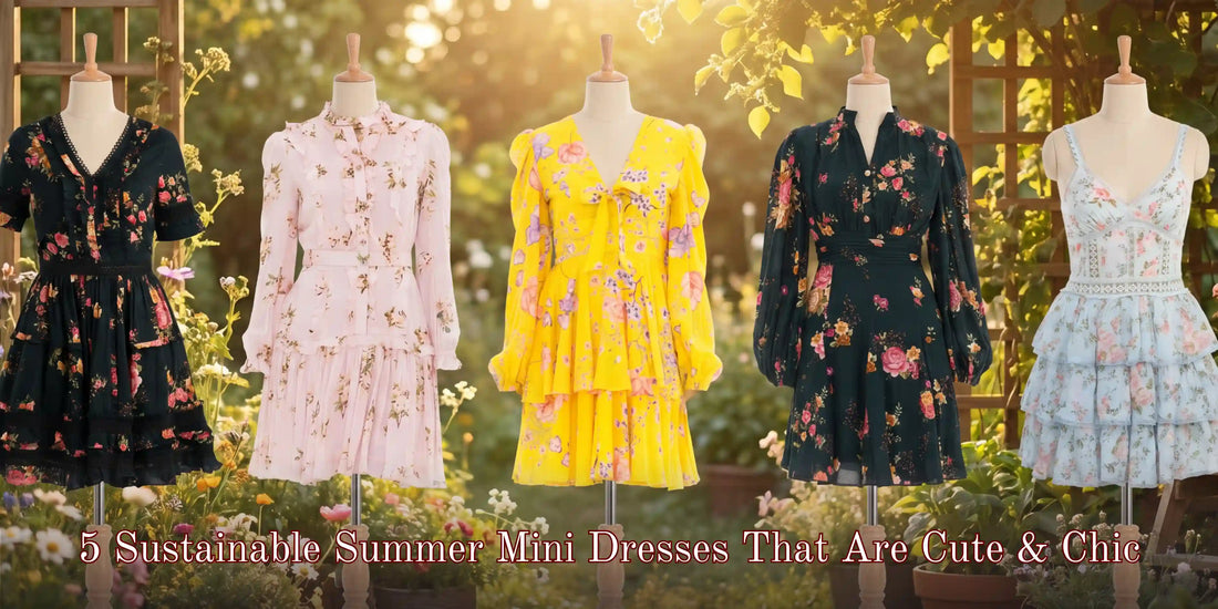 Pretty Pixie sustainable summer mini dresses — 5 cute and chic floral styles for women, Style Tips by Pretty Pixie India