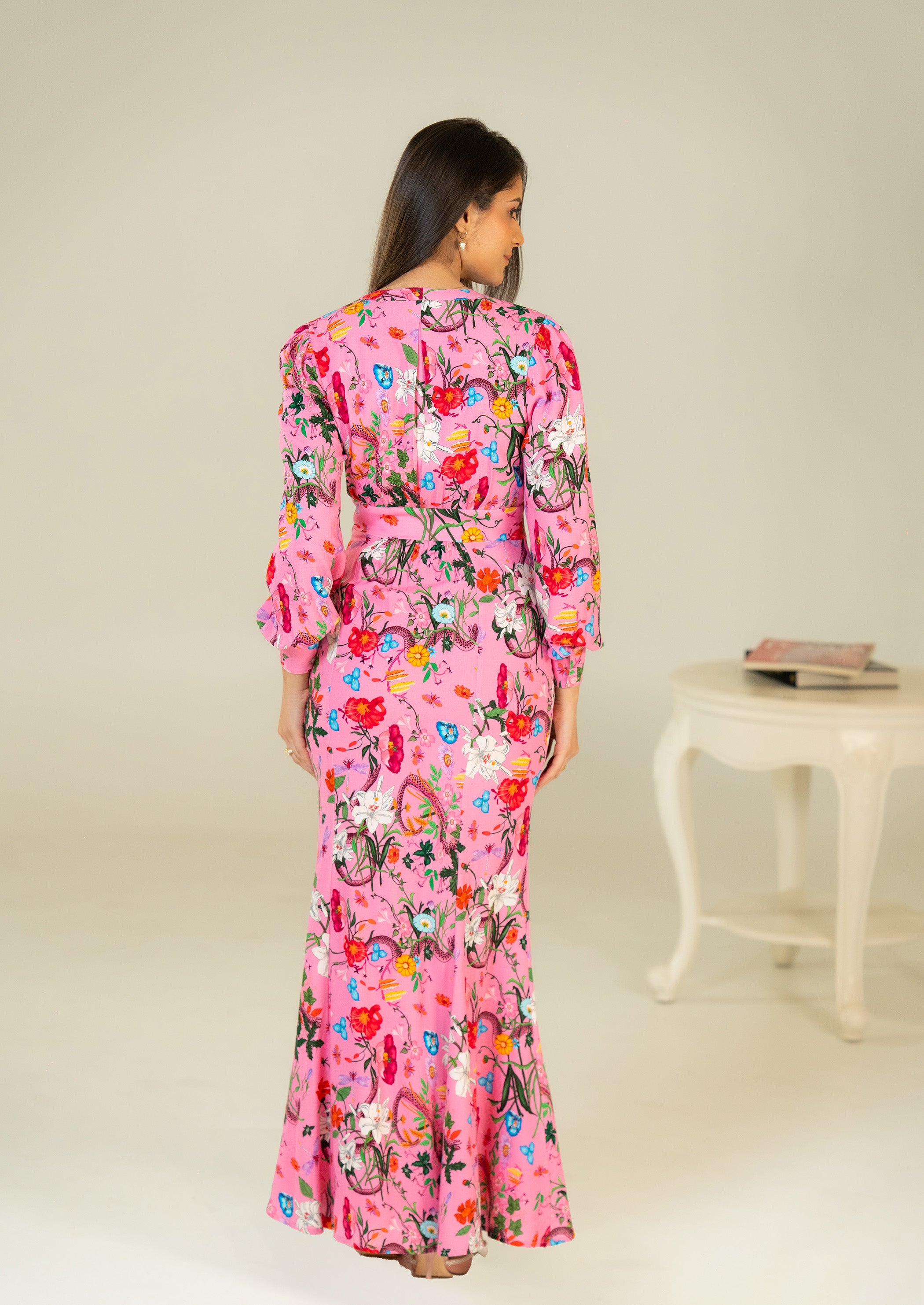 Simona Flora Maxi Dress
