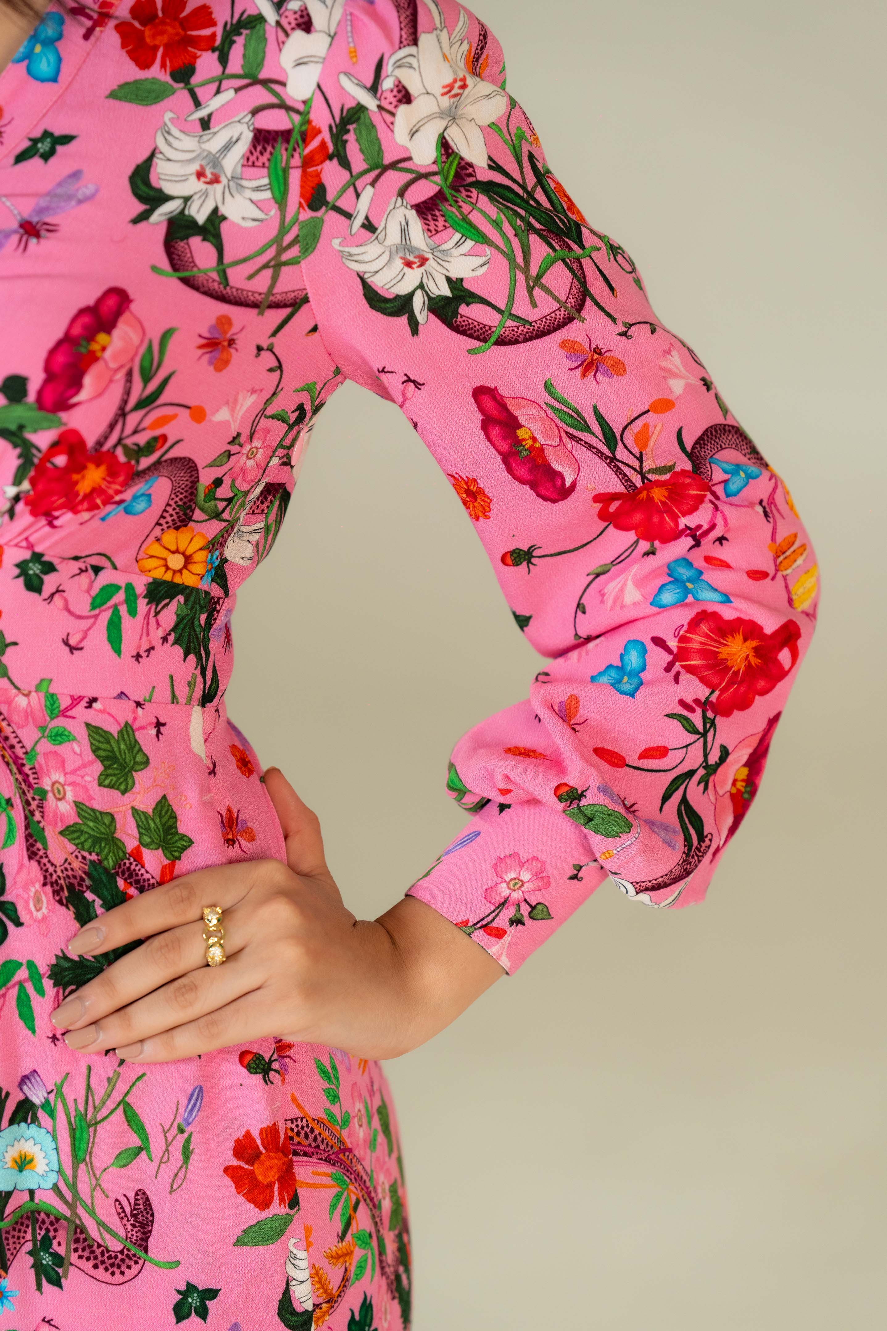 Simona Flora Maxi Dress