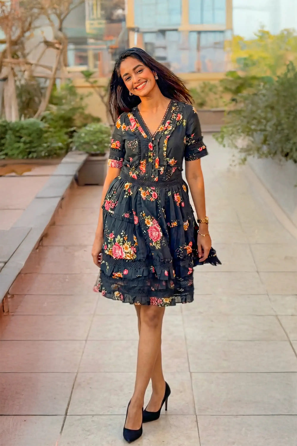 Worn by Mugdha