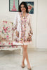 Blush Ivory Floral Button-Front Mini Dress