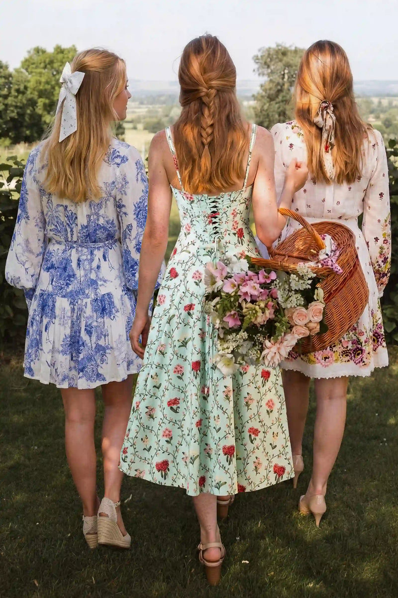 Pretty Pixie floral print dresses for women — printed midi, mini and short dresses, shop online India
