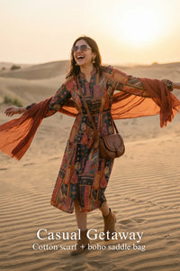 Pretty Pixie ember black jacquard belted midi dress for casual getaway.