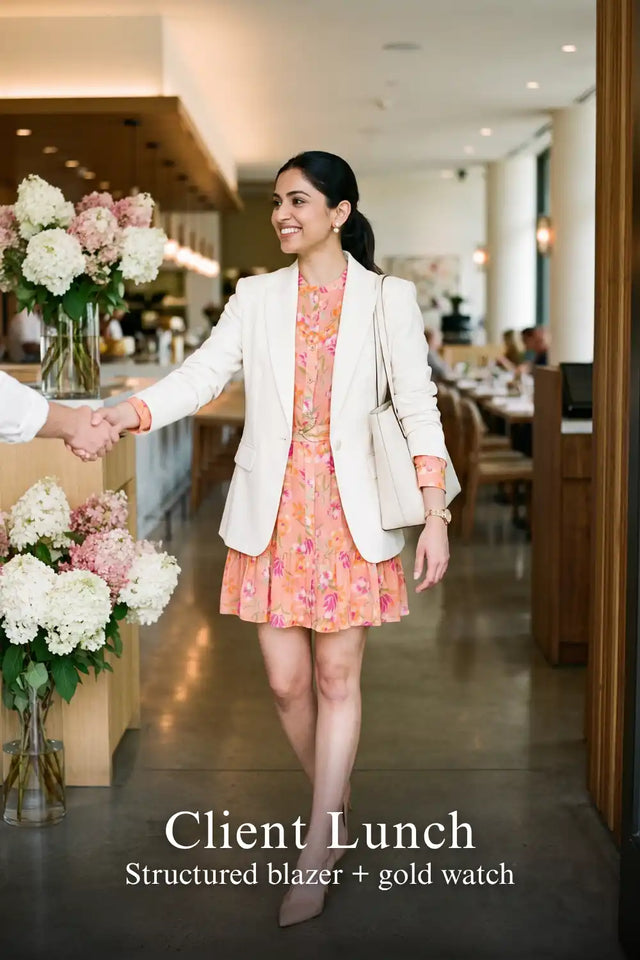Peach Blossom Floral Belted Long-Sleeve Mini Dress — verified customer review photo
