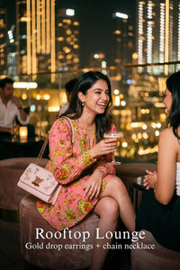 Pretty Pixie paradise pink floral puff-sleeve belted mini dress styled for a rooftop lounge