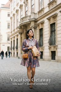 Pretty Pixie purple jacquard ruching flared mini dress for vacation outfit.