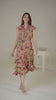 Mocha BloomTier Dress