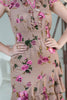 Mocha BloomTier Dress - Pretty Pixie