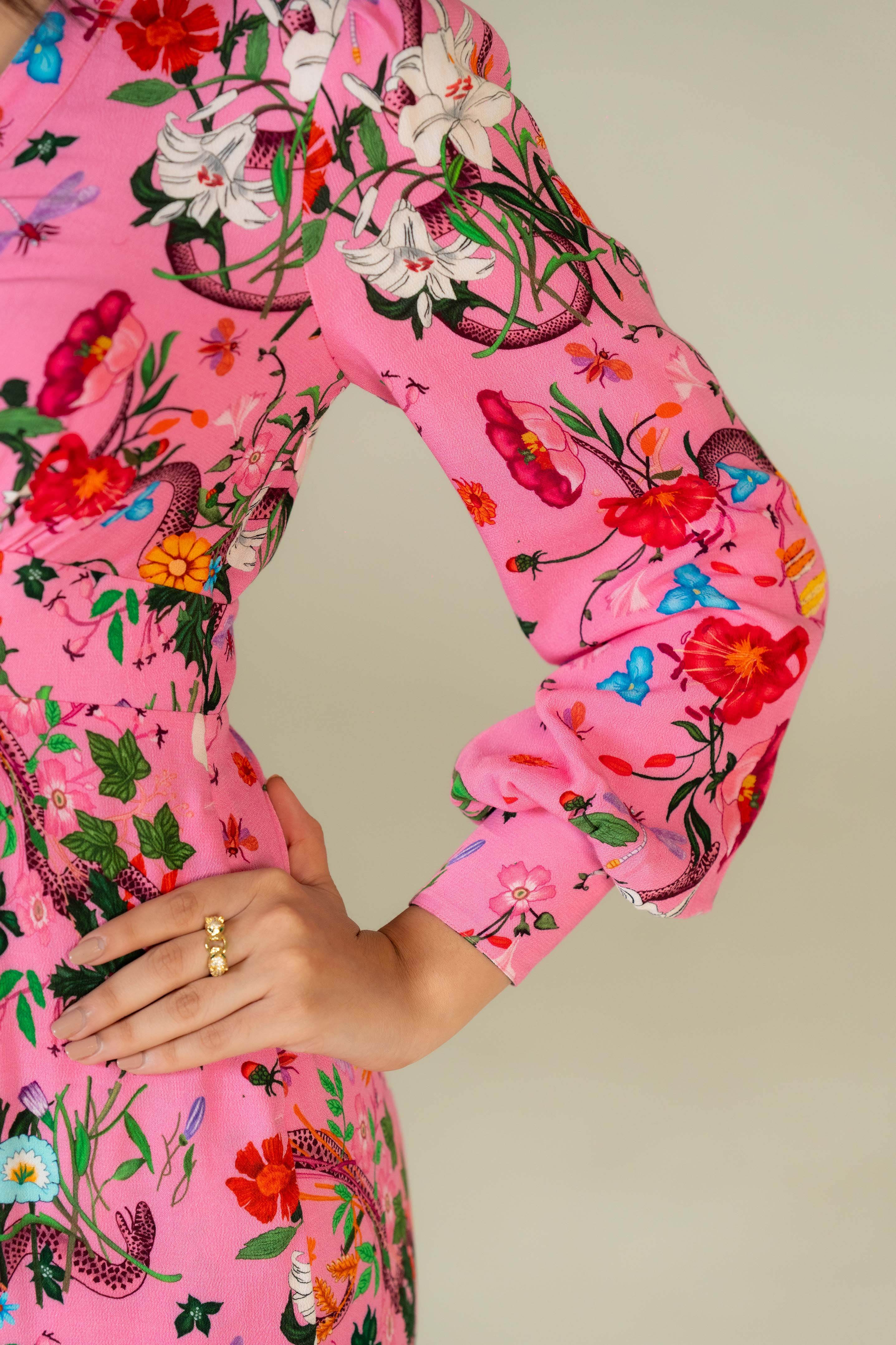 Simona Flora Maxi Dress - Pretty Pixie